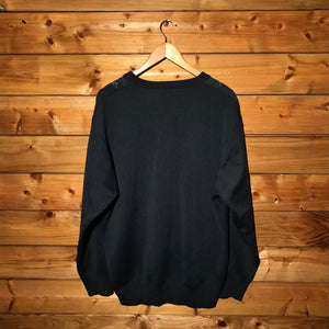 Gabicci Striped Diamond knit sweatshirt