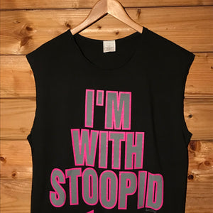 1991 Alice Cooper I'm With Stoopid tank top t shirt