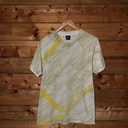 2005 Stüssy x Nike Court Force Wood AOP t shirt