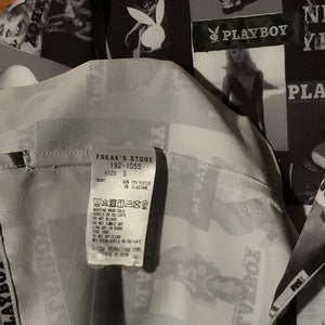 Playboy x Freaks Store Covers Print short sleeve rayon shirt