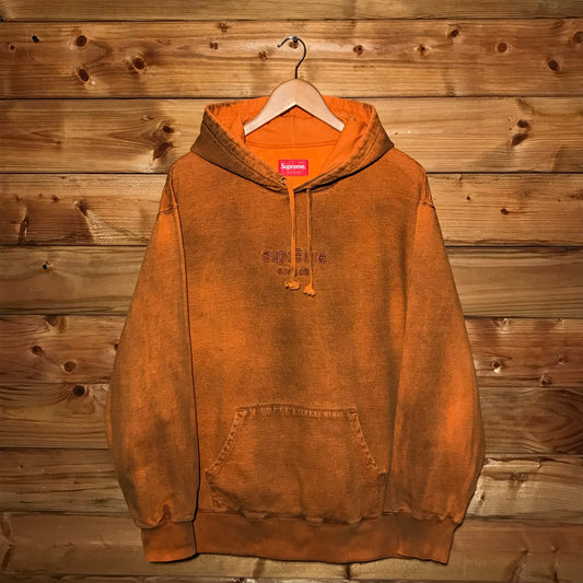 2020 Supreme Spray Effect Classic Spellout hoodie