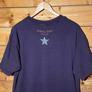 1992 Simply Red Stars t shirt