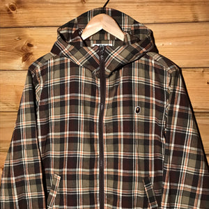 Bape, A Bathing Ape Plaid Tartan jacket