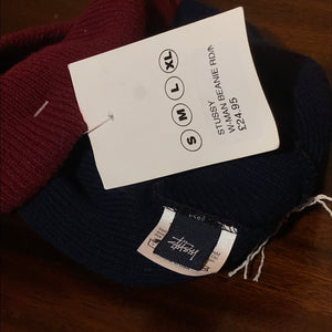 Stüssy W-Man Spellout pom beanie