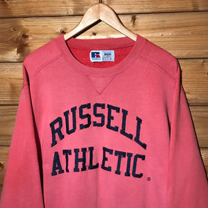 90s Russell Athletic Arc Spellout sweatshirt