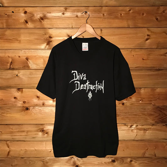 1998 Diva Destruction Band t shirt