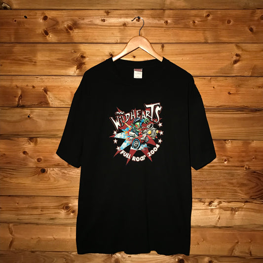 2004 The Wildhearts Full Roar World Tour t shirt