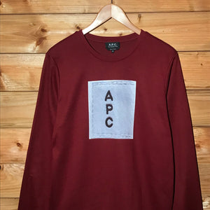 A.P.C. Spelldown Box Logo sweatshirt