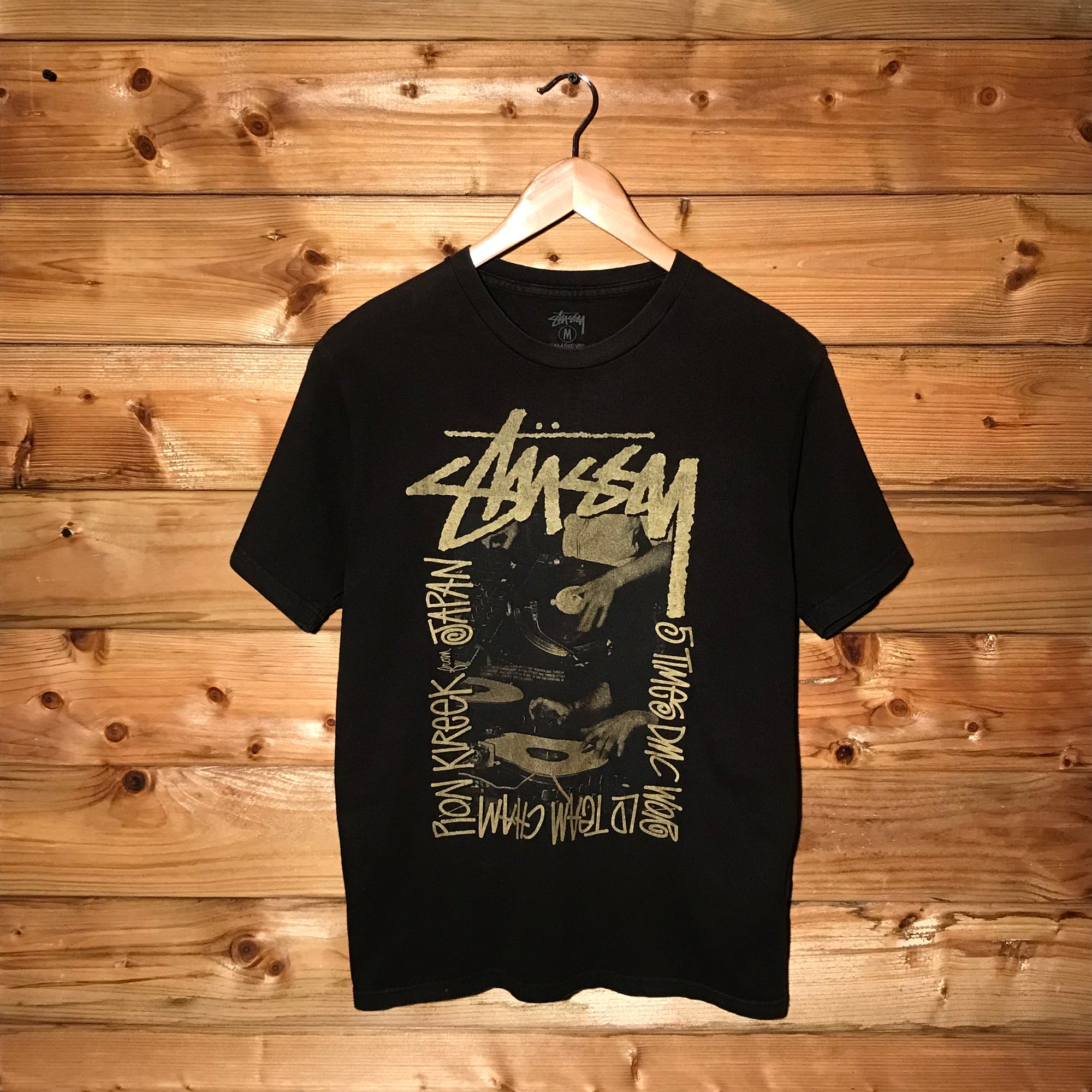 Stüssy Kireek DMC World Team Champion t shirt