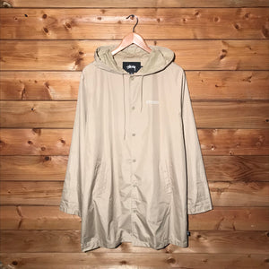 Stüssy Spellout longline parka jacket