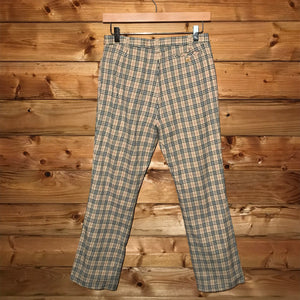 Burberry Nova Check Pattern golf style trousers
