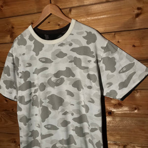 Bape, A Bathing Ape Monochrome Camo AOP Reversible t shirt