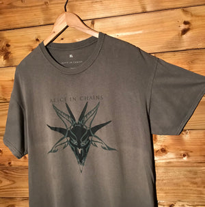 2013 Alice In Chains Goat Pentagram t shirt