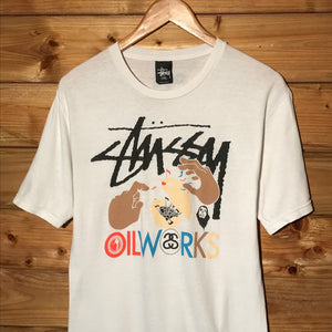 2011 Stüssy x Oil Works Technics t shirt