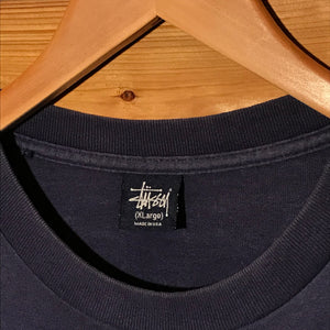 Stüssy Designs NYLTLA Drip Effect Block Spellout t shirt