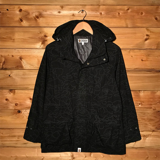 Bape, A Bathing Ape Tonal Outline Camo Ski jacket