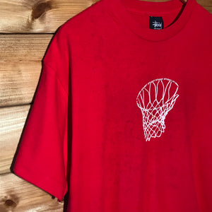 Stüssy Basketball Hoop Spellout t shirt