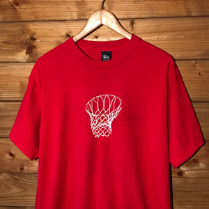 Stüssy Basketball Hoop Spellout t shirt