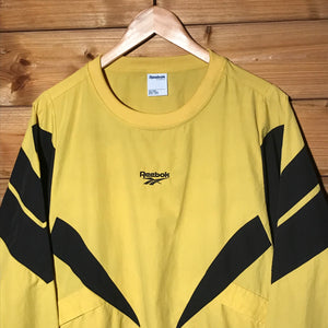 Reebok Centre Spellout shell sweatshirt