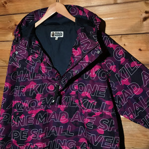 Bape, A Bathing Ape Text Colour Purple Camo anorak jacket