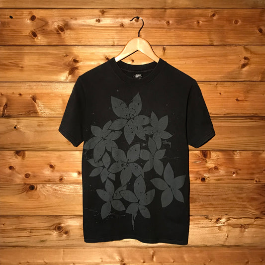 Stüssy Double Sided Floral Pattern t shirt