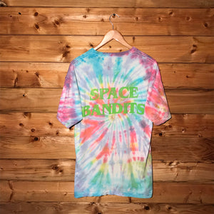 1990 Hawkwind Space Bandits Tour Tie Dye t shirt