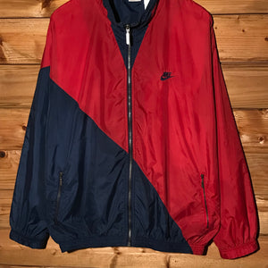90s Nike Full Back Swoosh windbreaker jacket