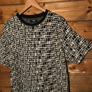 2022 Stüssy x CPFM Jacquard Crew AOP t shirt