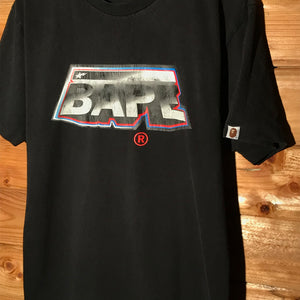 Bape, A Bathing Ape 3D Centre Spellout t shirt
