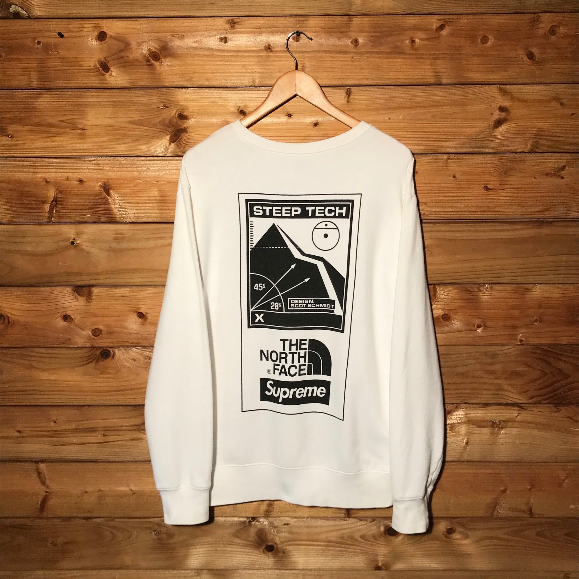 2016 Supreme x The North Face Steep Technician sweatshirt