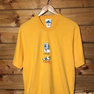 90s Adidas Unlimited Megahertz Shoe t shirt