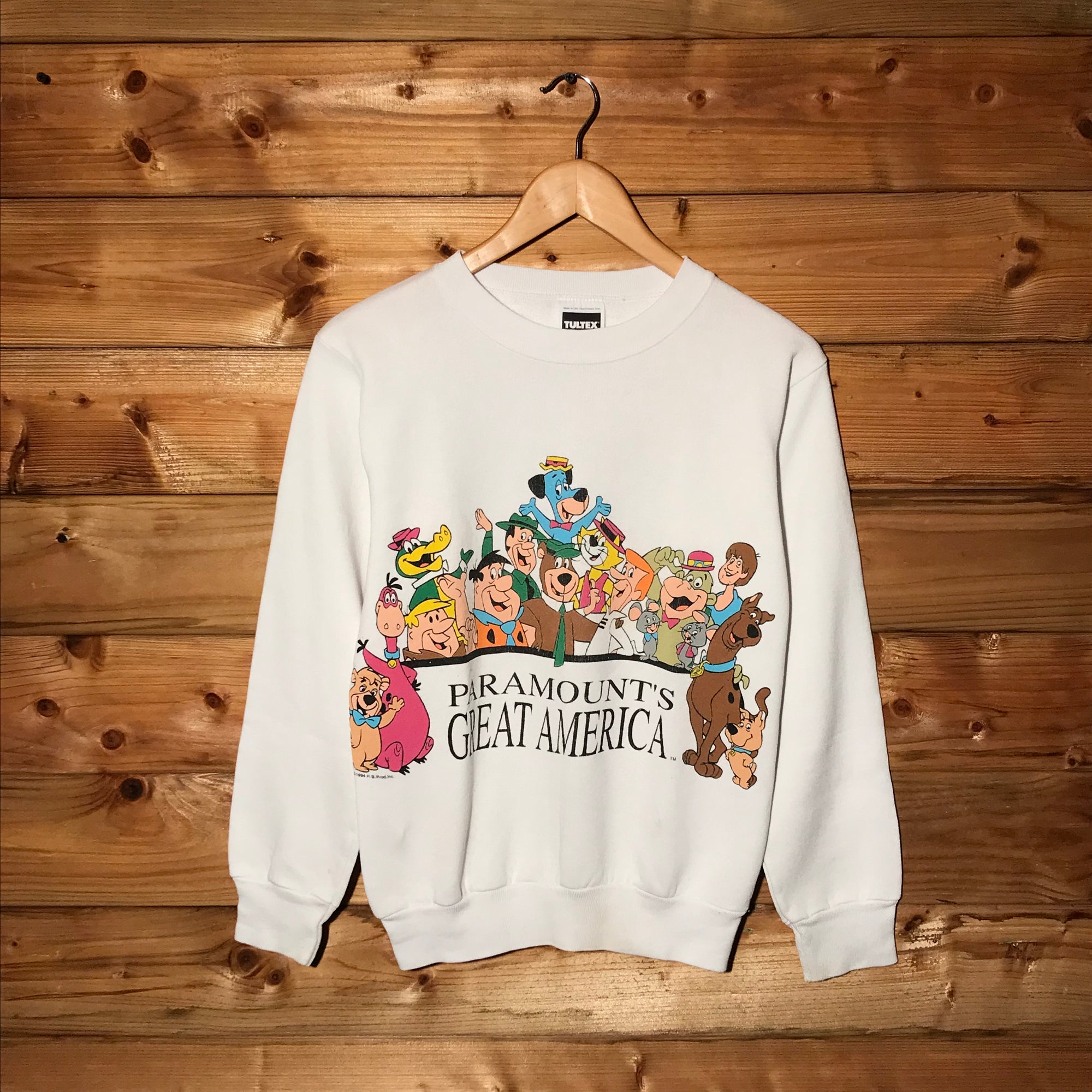 1994 Hanna Barbera Paramount's Great America Promo sweatshirt