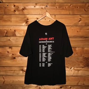 2011 Adam Ant and TGTMATLP UK Tour t shirt