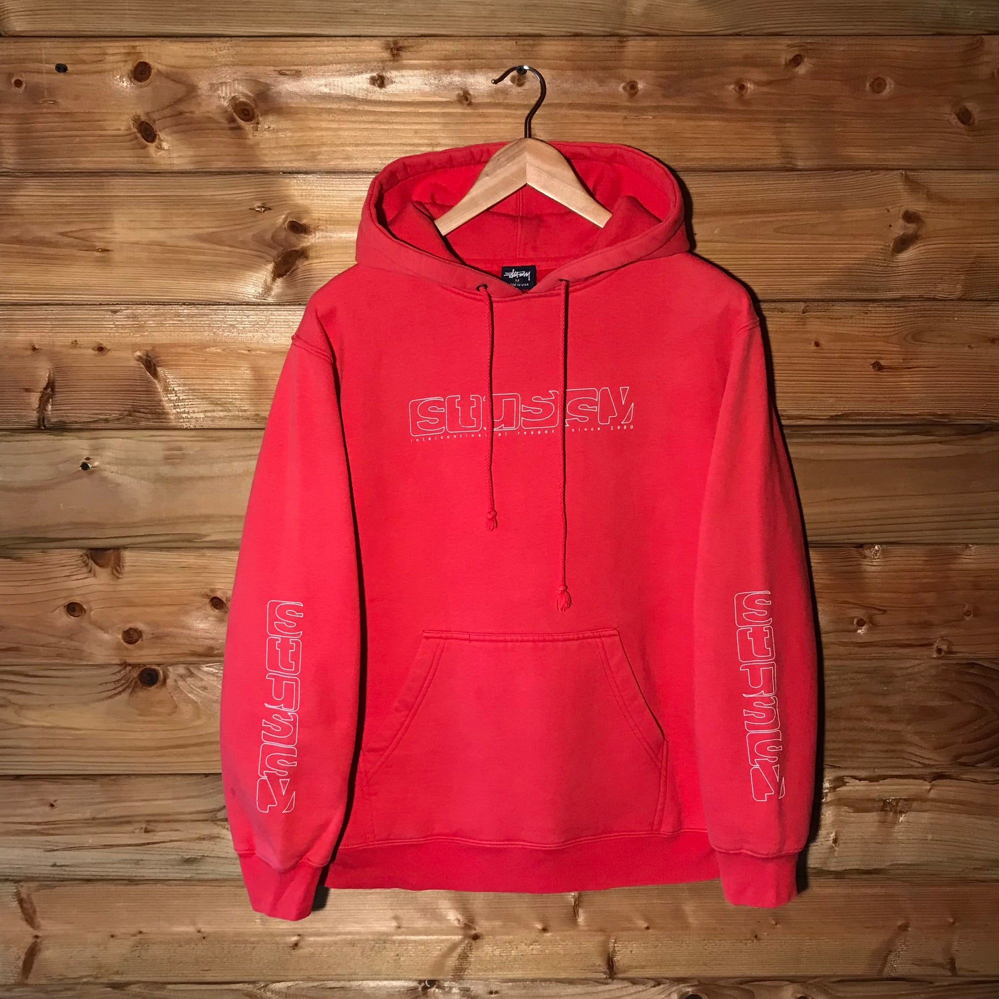 90s Stüssy NYTLA Intercontinental Respect hoodie