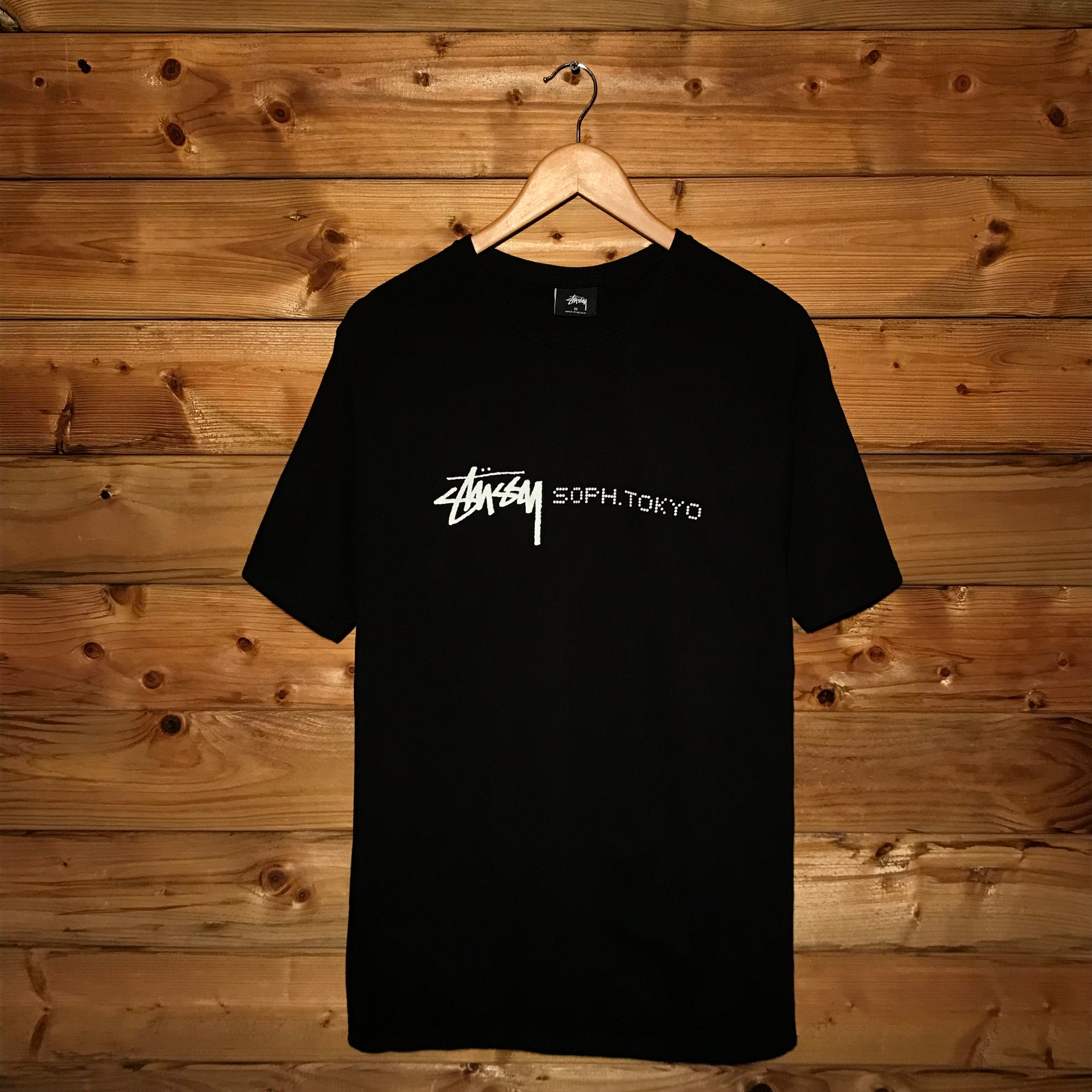 2015 Stüssy x SOPHNET. 16th Anniversary Collection Tokyo Centre Spellout t shirt