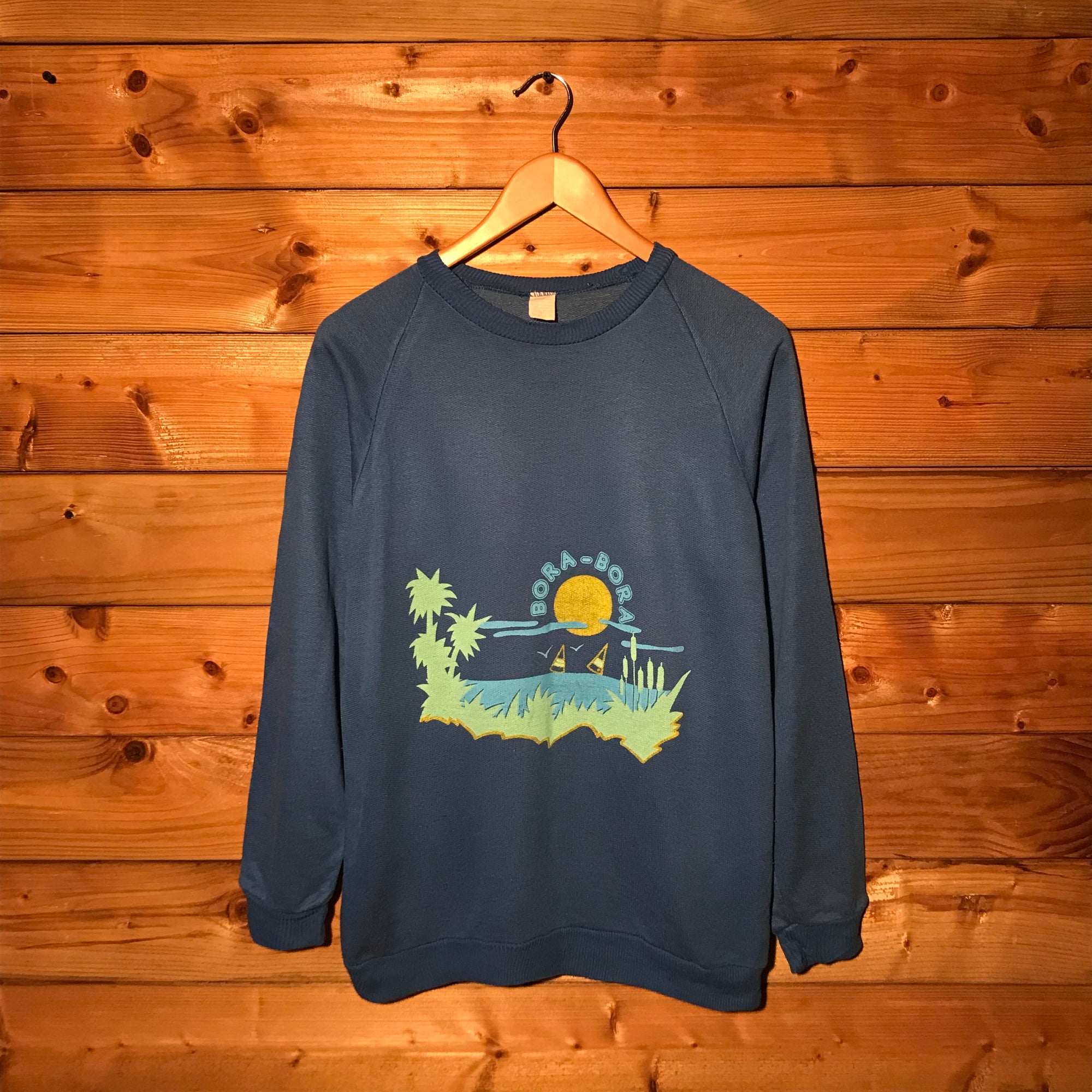 90s Bora Bora Beach Souvenir sweatshirt
