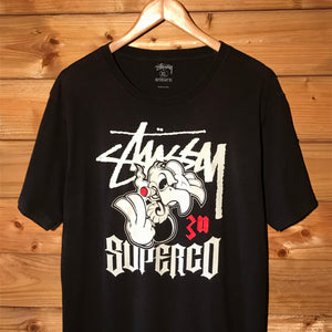 2010 Stüssy x Super Co. Spellout t shirt