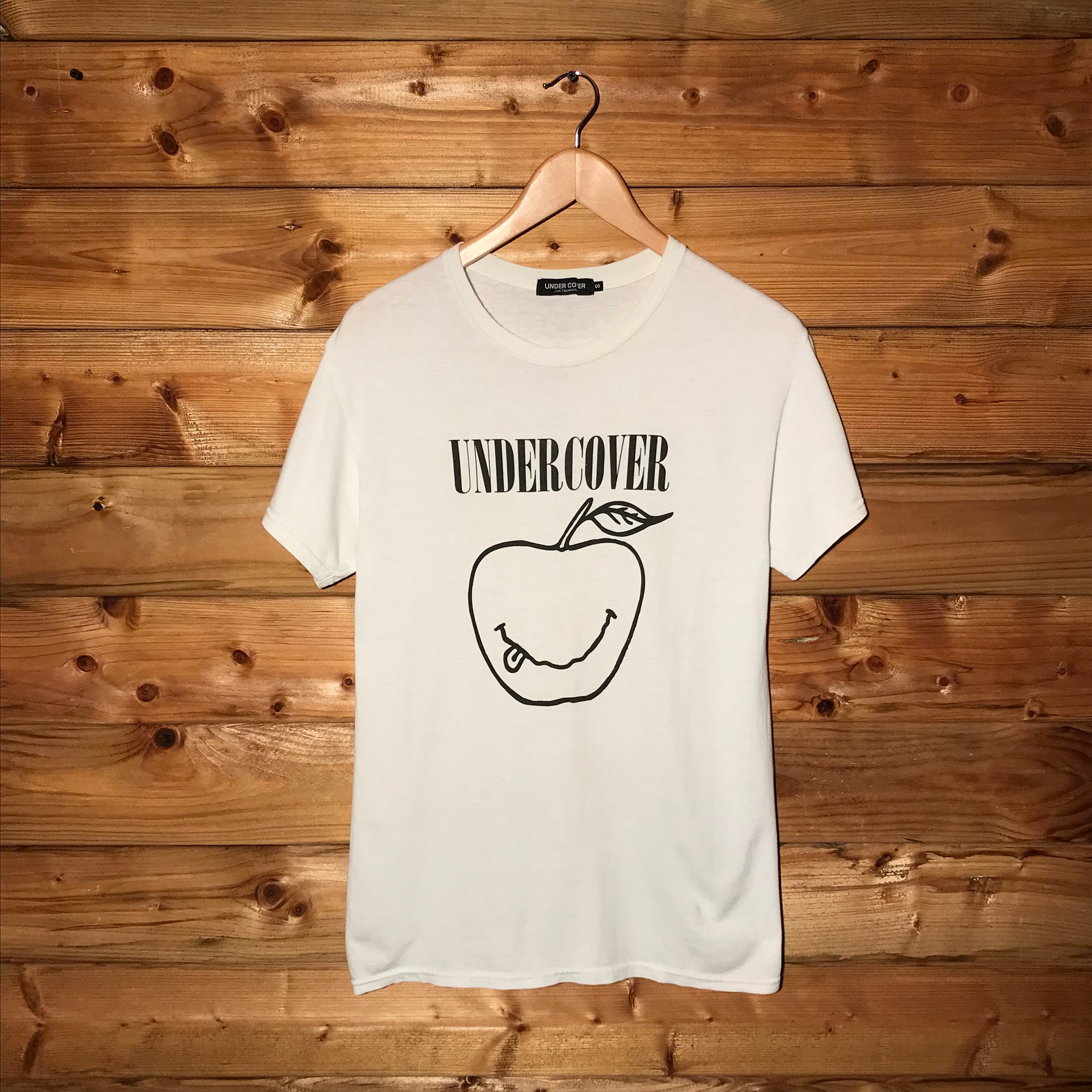 Undercover Nirvana Parody Smiley Apple t shirt