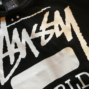 Stüssy Web Chapter World Wide Blank Box t shirt