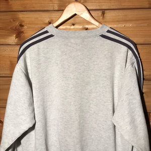 90s Adidas Essentials Striped sweatshirt