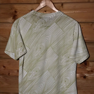 2005 Stüssy x Nike Court Force Wood AOP t shirt