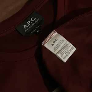 A.P.C. Spelldown Box Logo sweatshirt