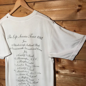 1992 Wet Wet Wet The Lip Service UK Tour t shirt
