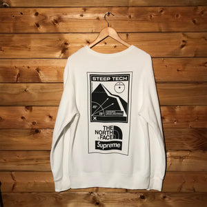 2016 Supreme x The North Face Steep Technician sweatshirt