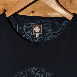 Pretty Green Paisley Spellout t shirt