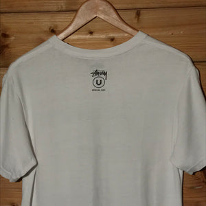 2013 Stüssy x UNTOLD Stuff You Need Centre Spellout t shirt