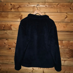 2015 Stüssy x Champion Corner Script Sherpa fleece jacket