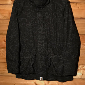Bape, A Bathing Ape Tonal Outline Camo Ski jacket