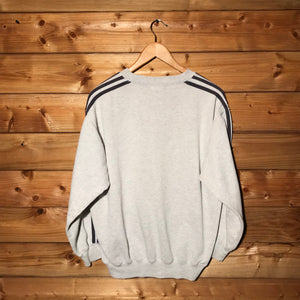 90s Adidas Essentials Striped sweatshirt