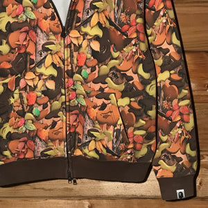 Bape, A Bathing Ape Aoyama Autumn Village Camo zip up hoodie